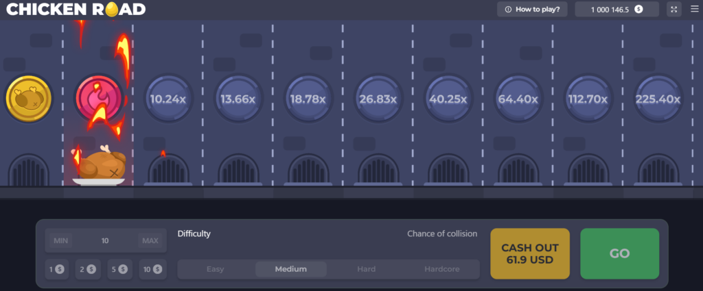 Demo gry Chicken Road casino